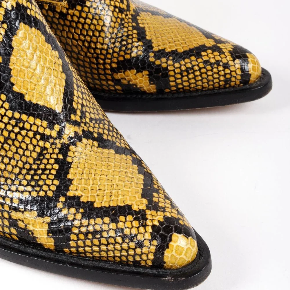 Chloé Rylee Short Python Boots - Picture 6 of 9